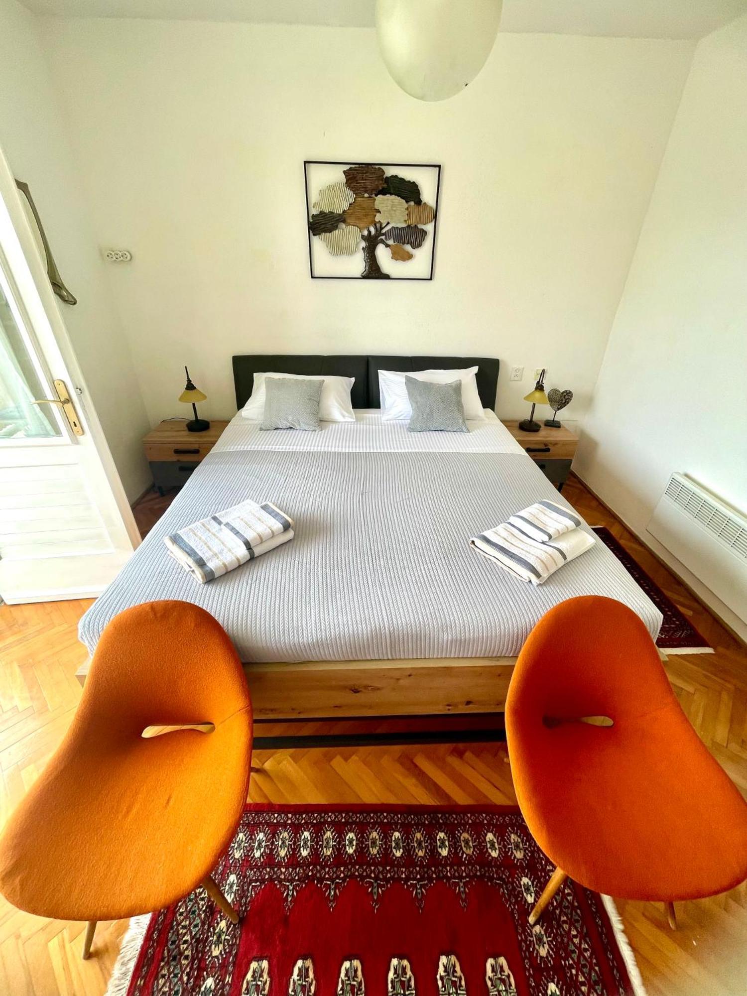 Dinka Old Town Apartment With Sea View トロギール エクステリア 写真
