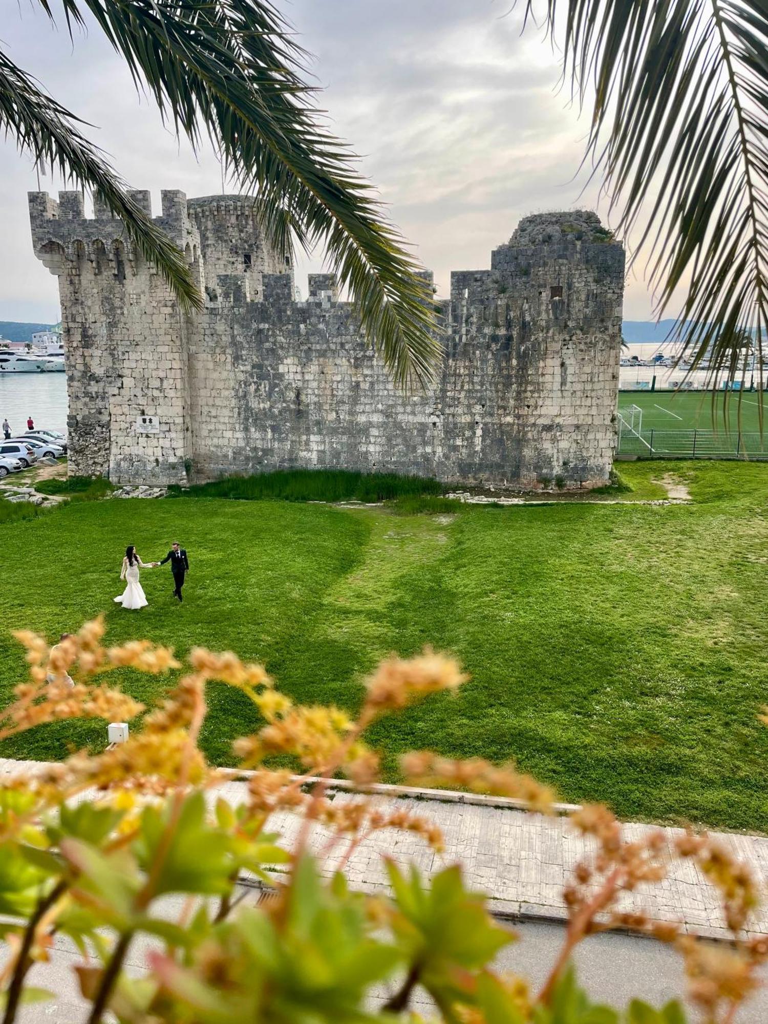 Dinka Old Town Apartment With Sea View トロギール エクステリア 写真
